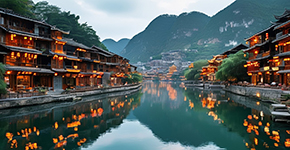 下司古鎮(zhèn)-雙龍鎮(zhèn)-西江千戶(hù)苗寨-黃果樹(shù)大瀑布-黔靈山公園雙飛五日